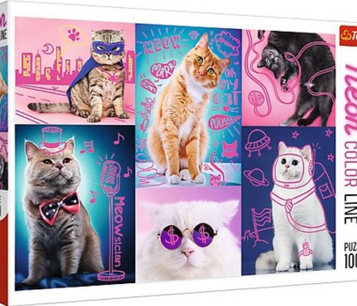 Puzzle - Trefl - Super Koty