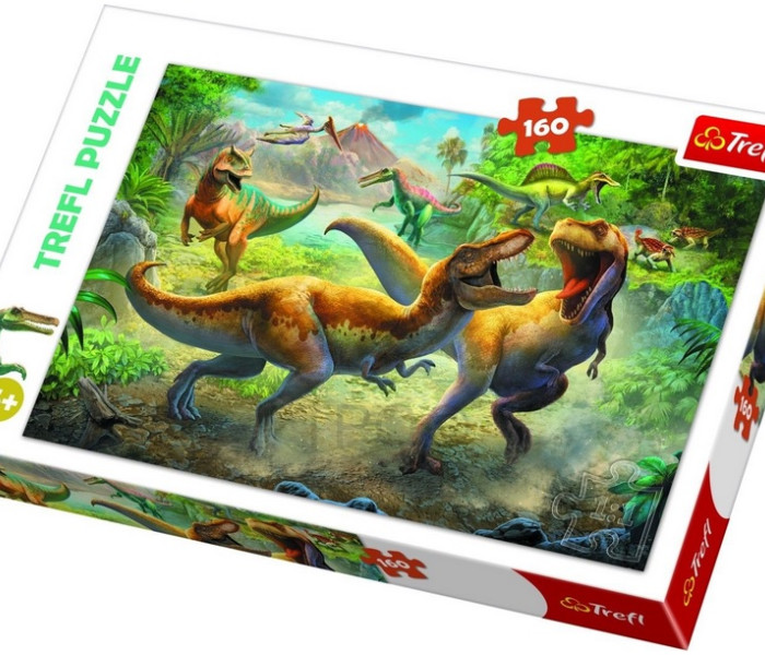 Puzzle - Trefl - Świat dinozaurów