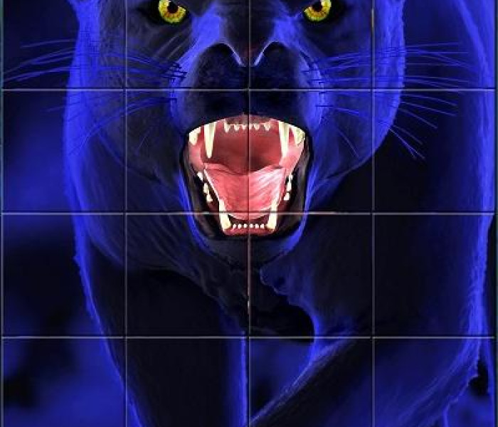 Puzzle - Piatnik - Pantera - Puzzle z efektem 3D