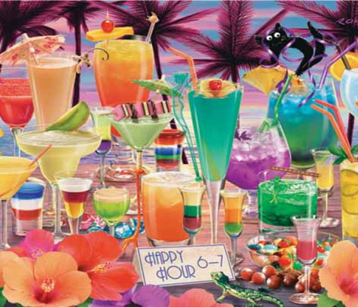 Puzzle - Trefl - Napoje - Puzzle z efektem 3D